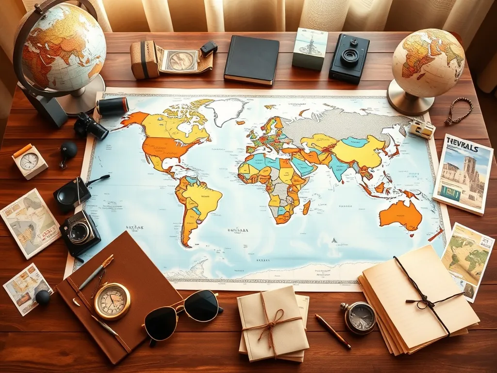 Mapy świata i kontynentów – idealne do domu i planowania podróży