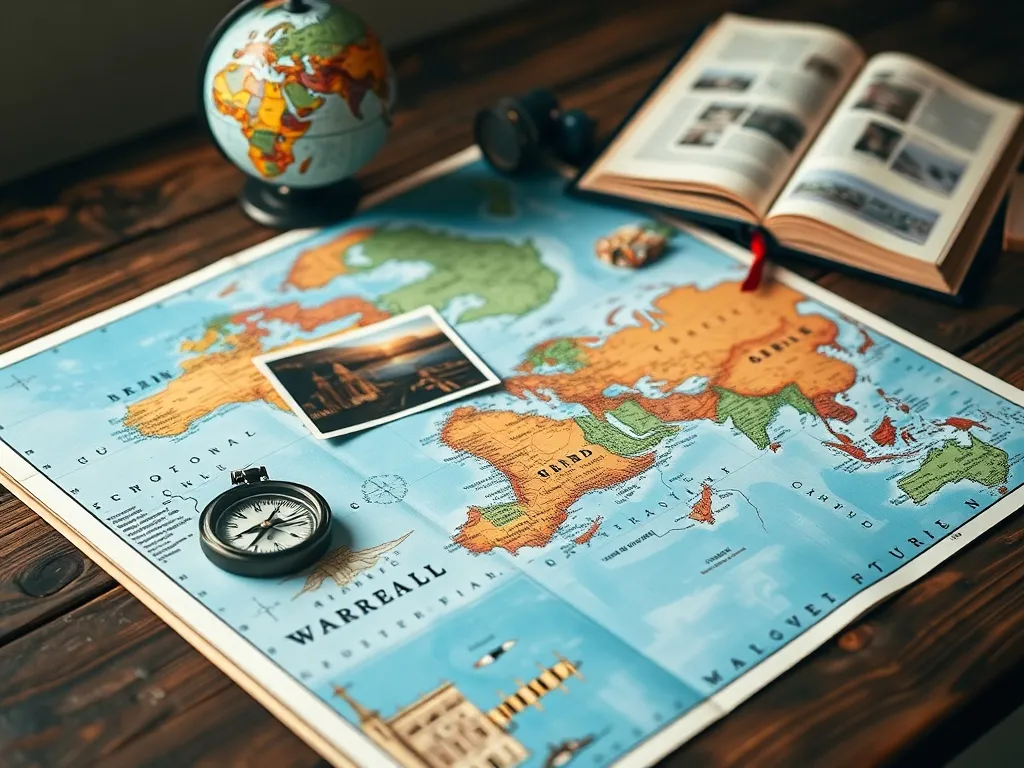 Mapy świata i kontynentów – idealne do domu i planowania podróży